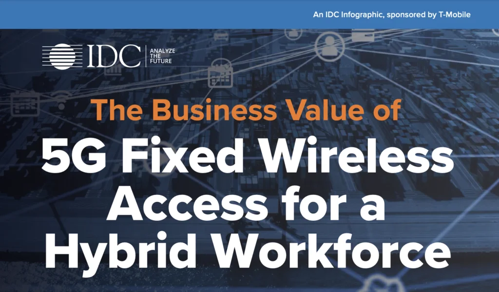 The Business Value of 5G Fixed Wireless Access for a Hybrid Workforce