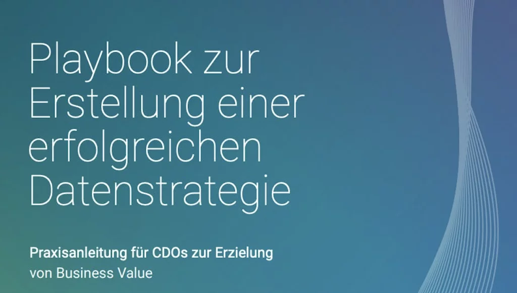 Playbook zur Erstellung einer erfolgreichen Datenstrategie