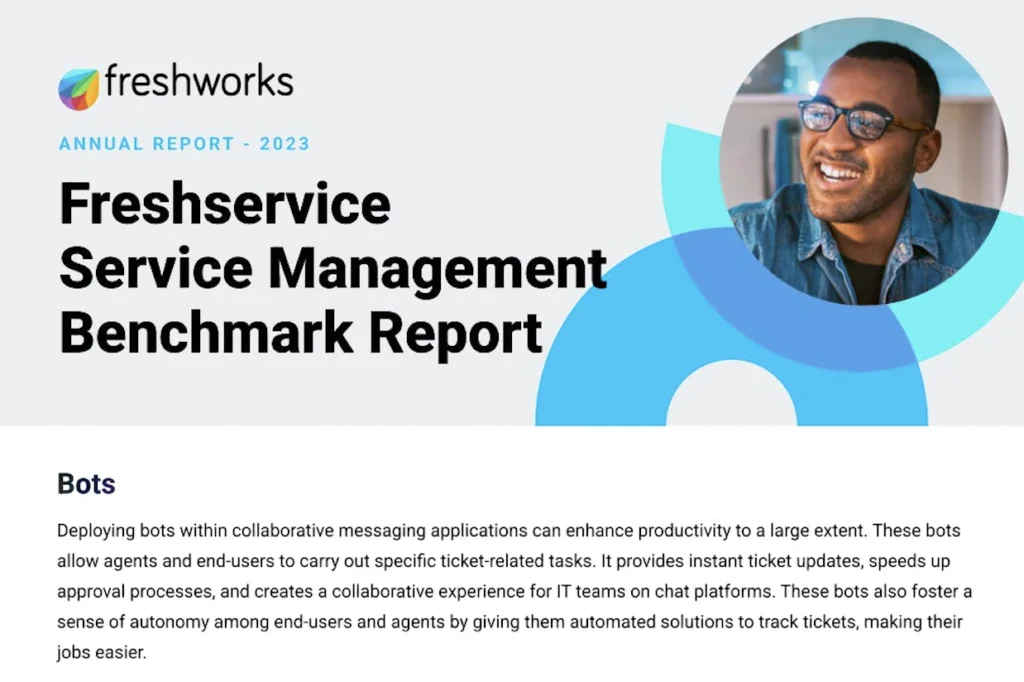Freshservice Service Management Benchmark Report – Bots